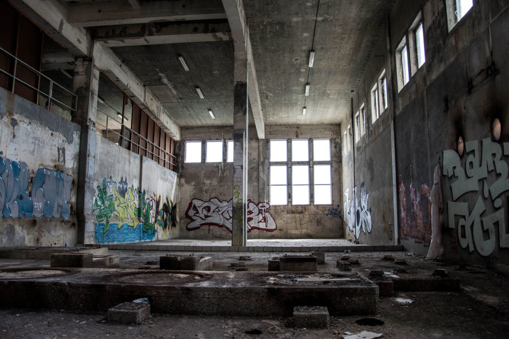 Abandoned  factory around Soleure (SO) / Switzerland