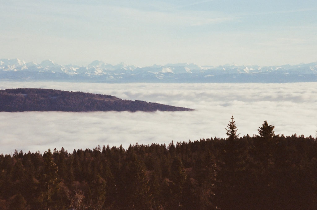 Vue des alpes / NE